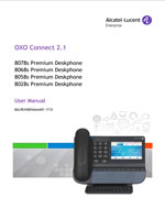Picture of the alcatel-lucent 8028s, 8058s, 8068s, 8078s Premium Deskphone User manual