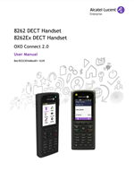 Picture of the  Alcatel-Lucent 8262 DECT Handset User Manual