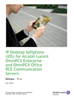 Picture of theAlcatel-Lucent IP Desktop Softphone for iOS User Manual
