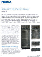 Picture of the Nokia 7750-SR Brochure