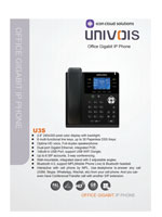 Picture of the UniVois U3S IP Phone Brochure